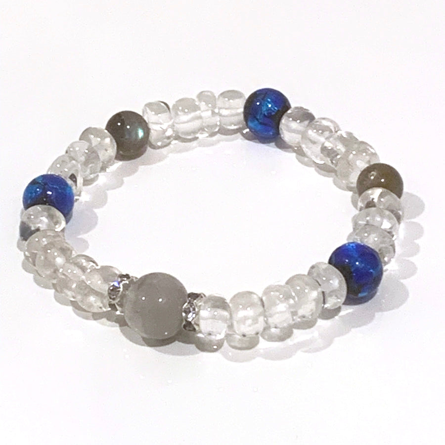 念珠【ガーデンクォーツ（庭園水晶）】