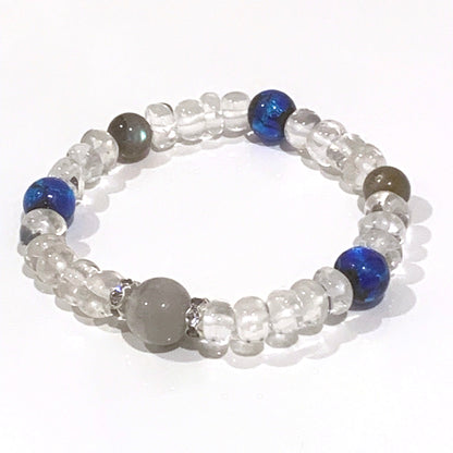 念珠【ガーデンクォーツ（庭園水晶）】