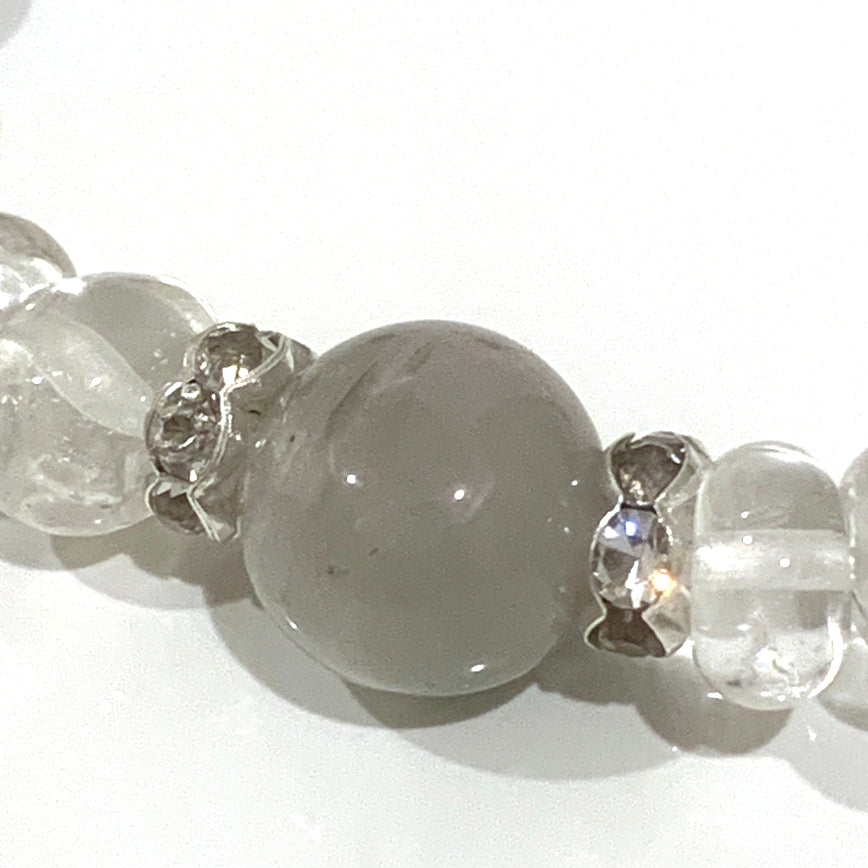 念珠【ガーデンクォーツ（庭園水晶）】