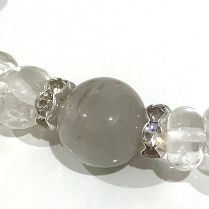 念珠【ガーデンクォーツ（庭園水晶）】