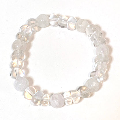 念珠【ホワイトガーデンクォーツ】