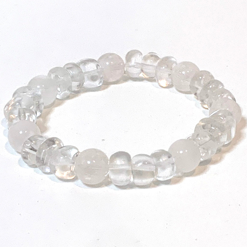 念珠【ホワイトガーデンクォーツ】